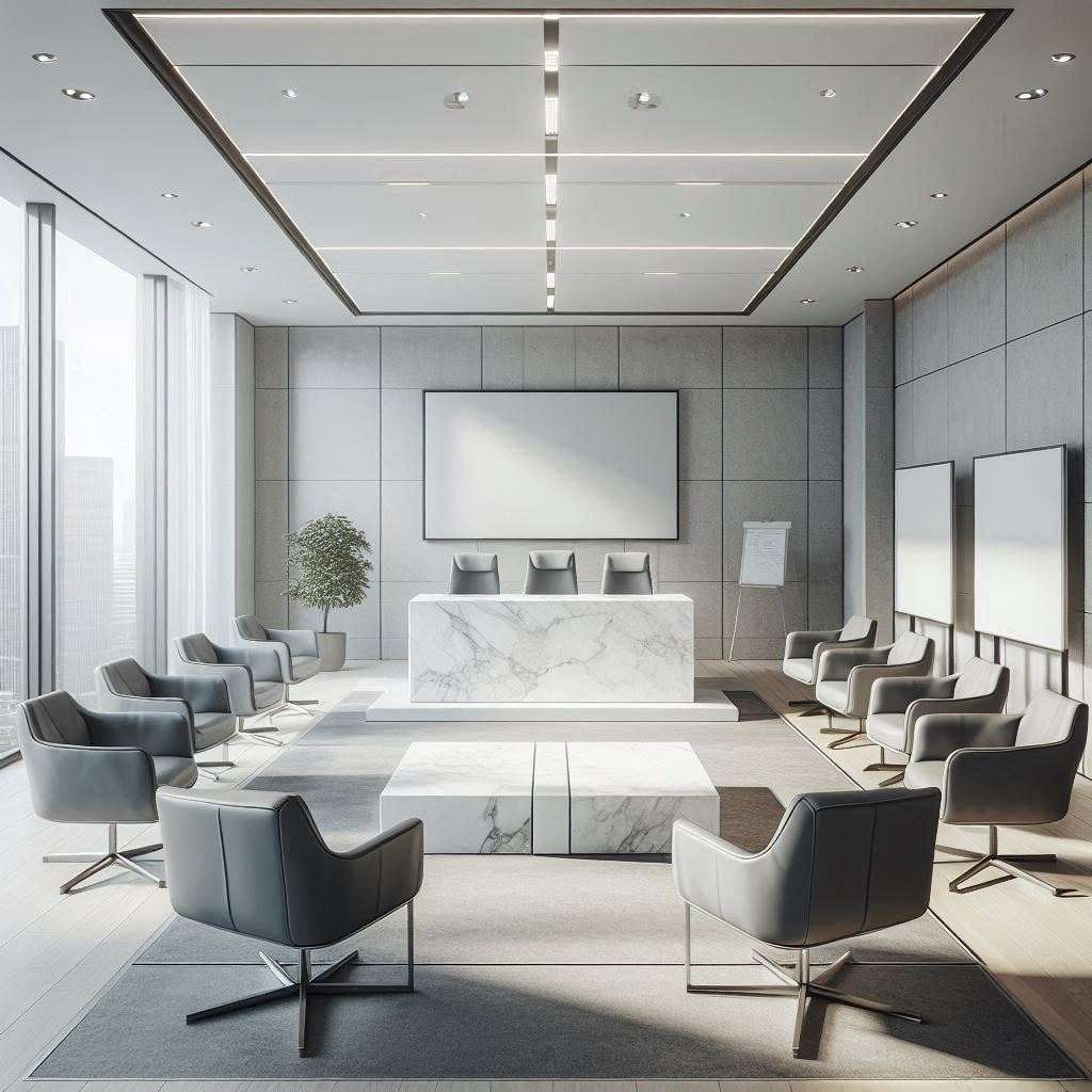 写字楼办公员工休闲区设置因会议预约冲突调整后驻场维护组该怎样通知相关人员